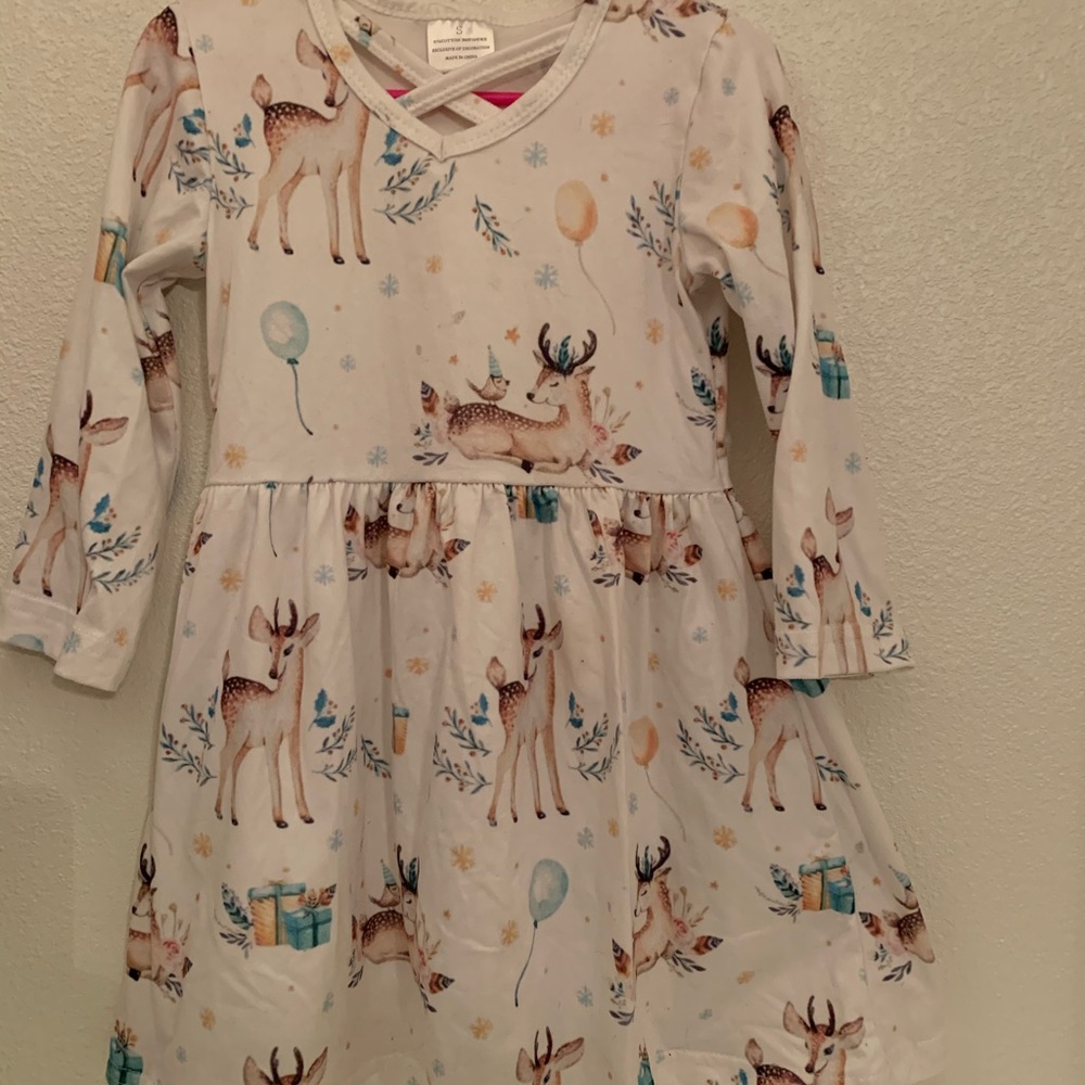Beautiful Toddler Dress. Size small, but fits 2t.